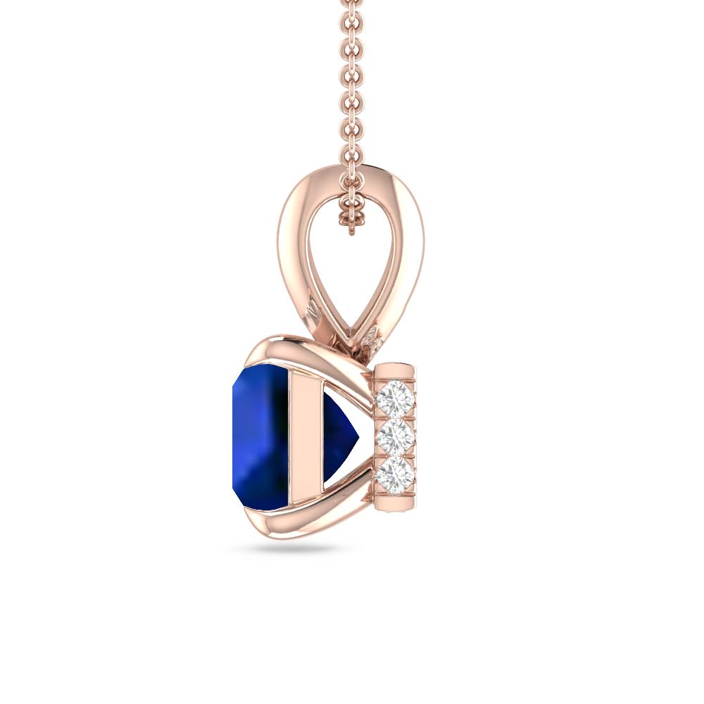 Rose Gold - Sapphire