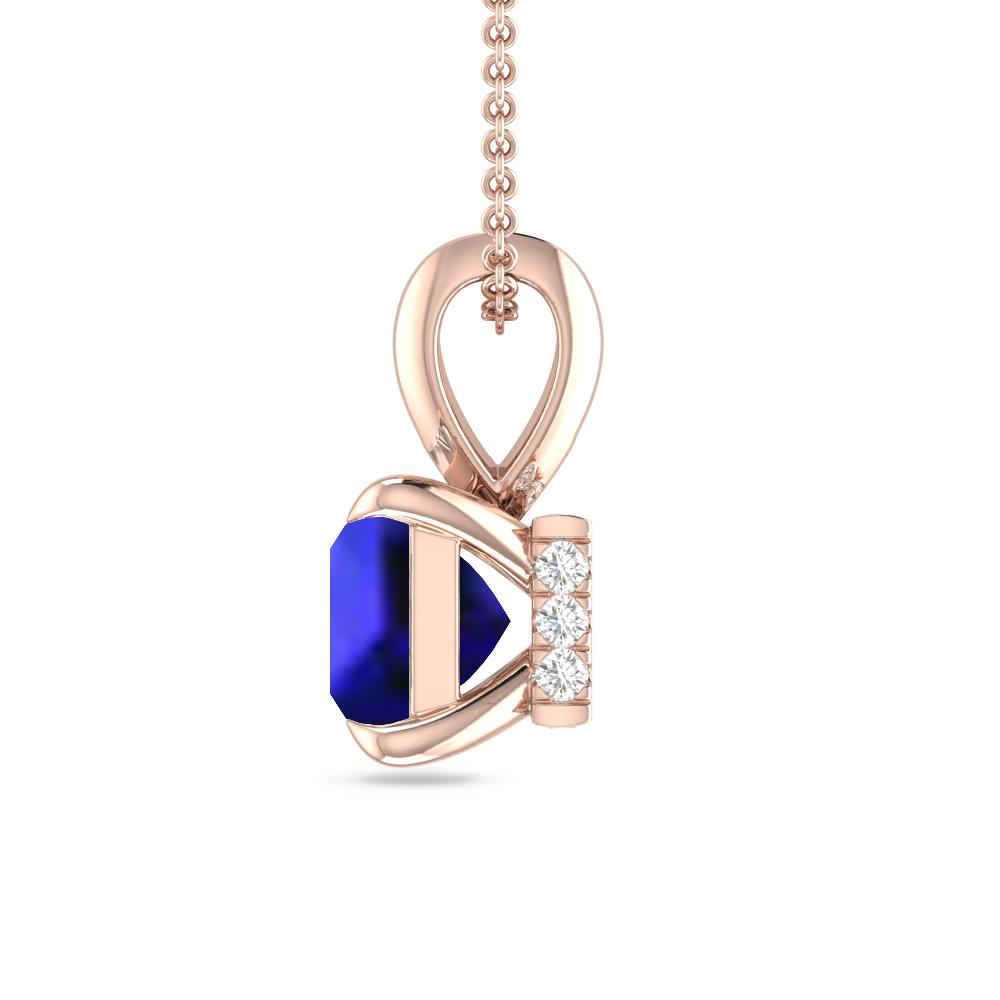 Rose Gold - Tanzanite