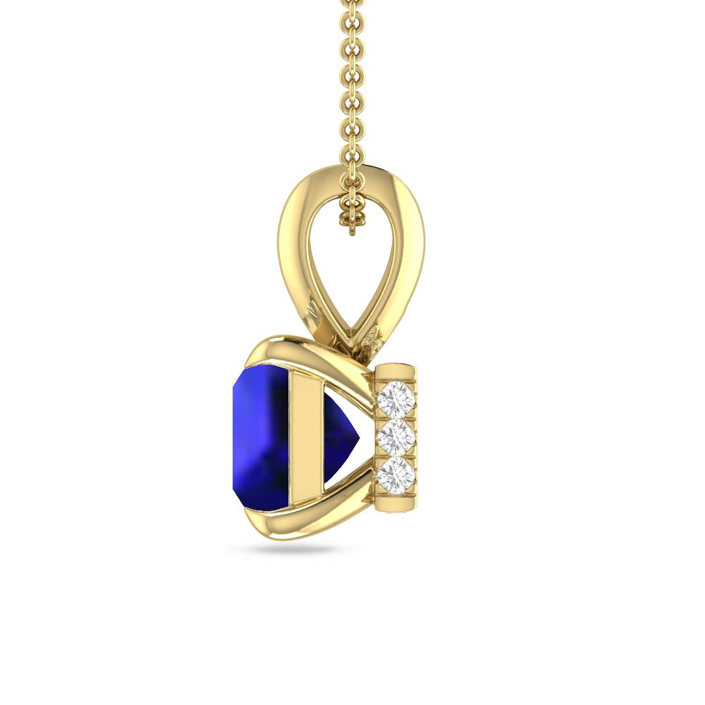 Yellow Gold - Tanzanite