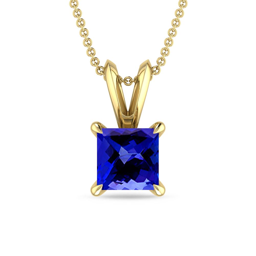 Yellow Gold - Tanzanite