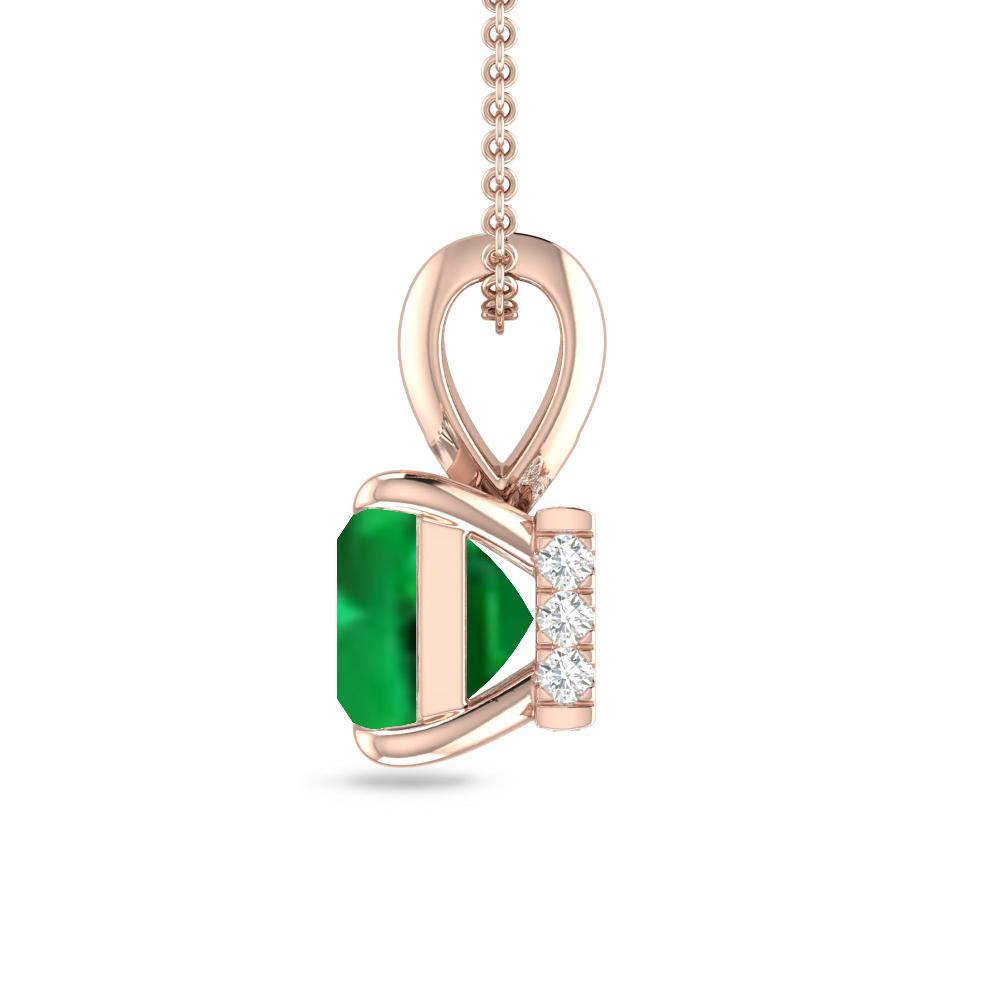 Rose Gold - Emerald