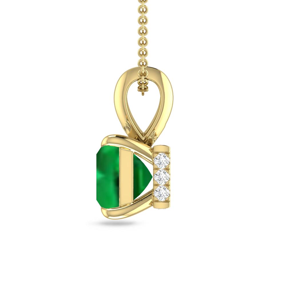 Yellow Gold - Emerald