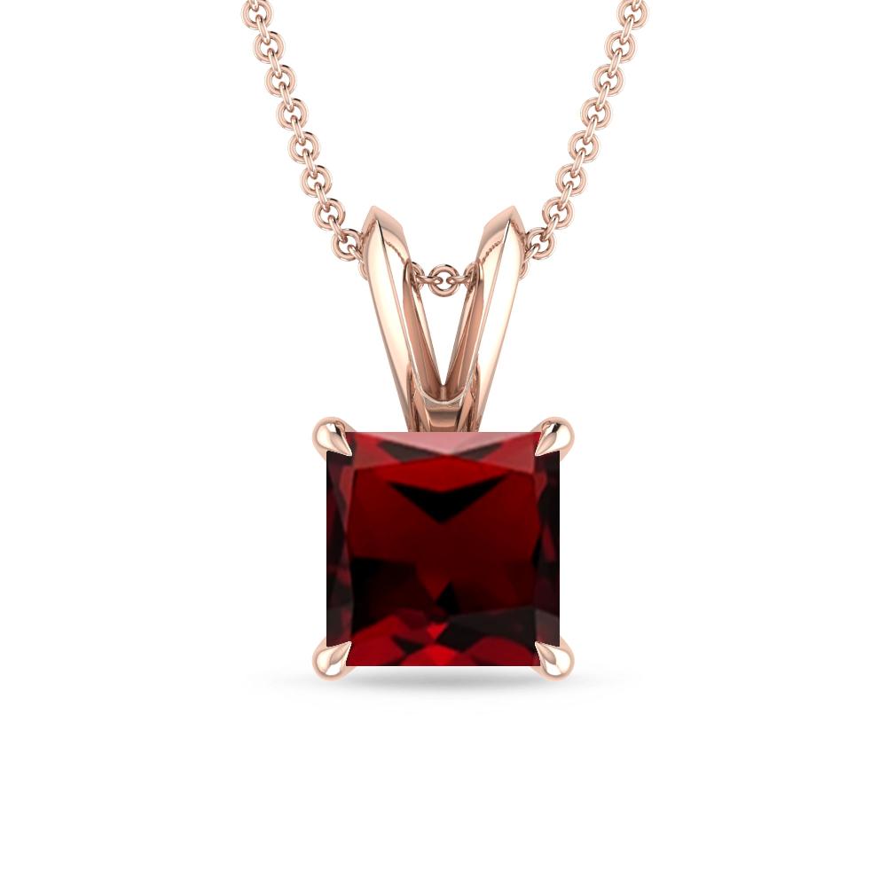 Rose Gold - Garnet