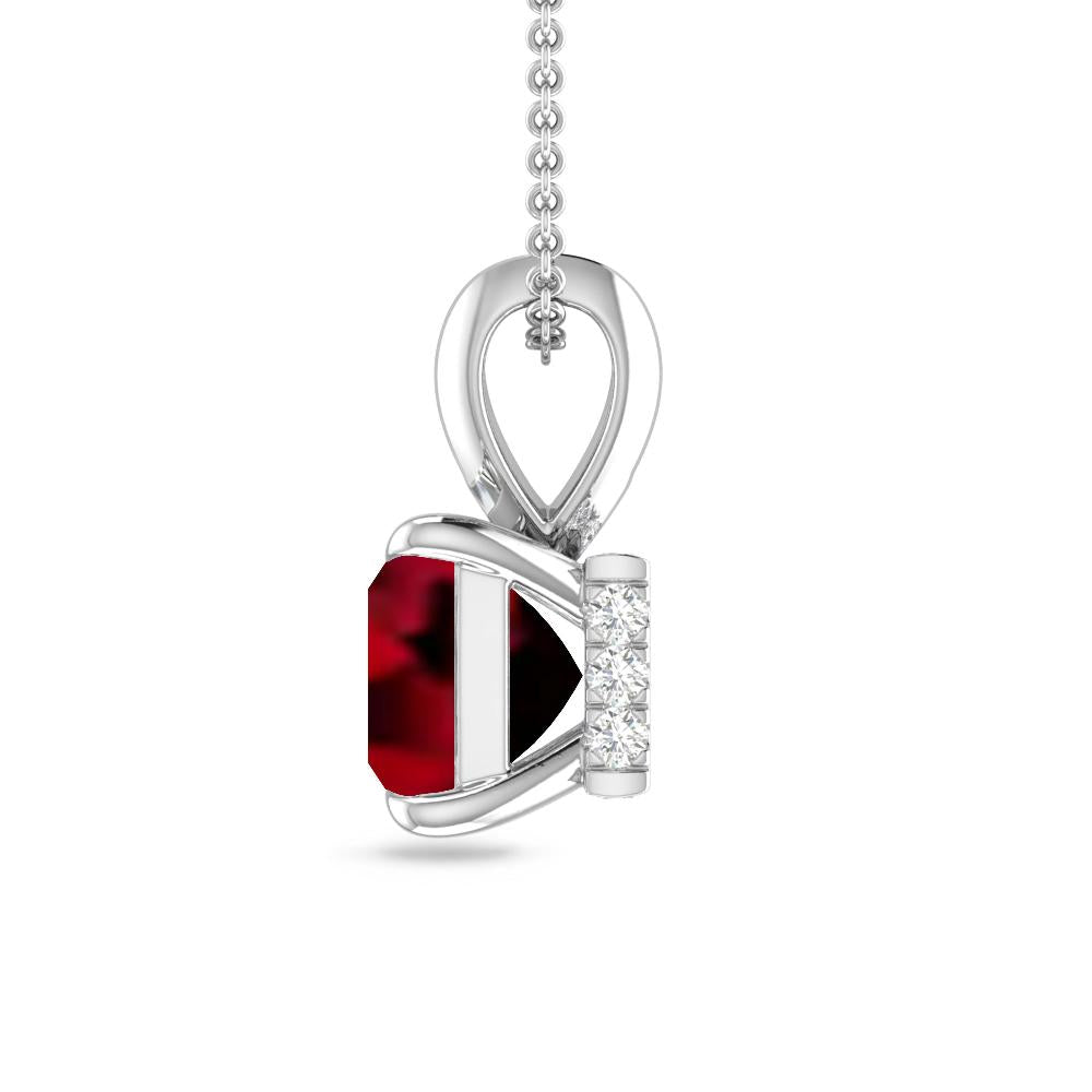 White Gold - Garnet