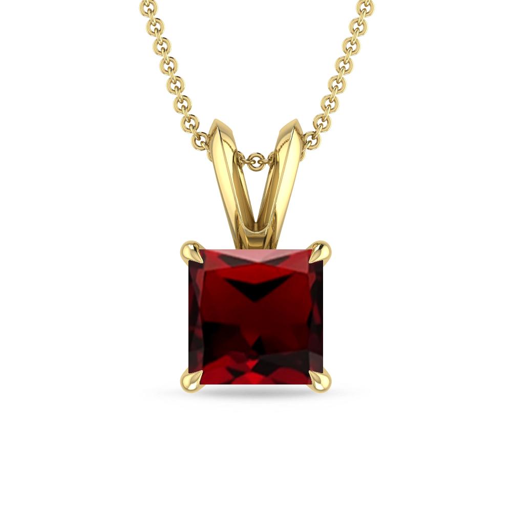 Yellow Gold - Garnet