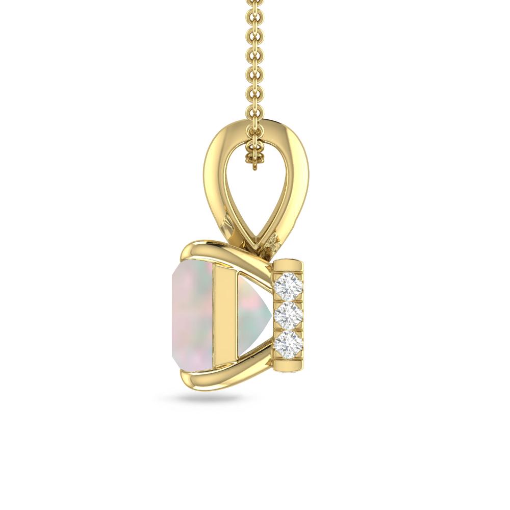 Yellow Gold - Opal