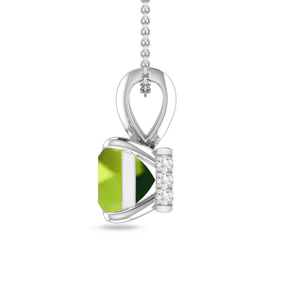 White Gold - Peridot