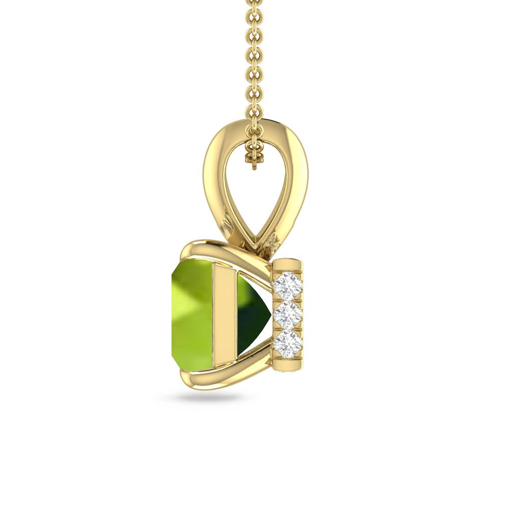 Yellow Gold - Peridot