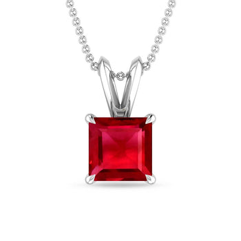 White Gold - Ruby