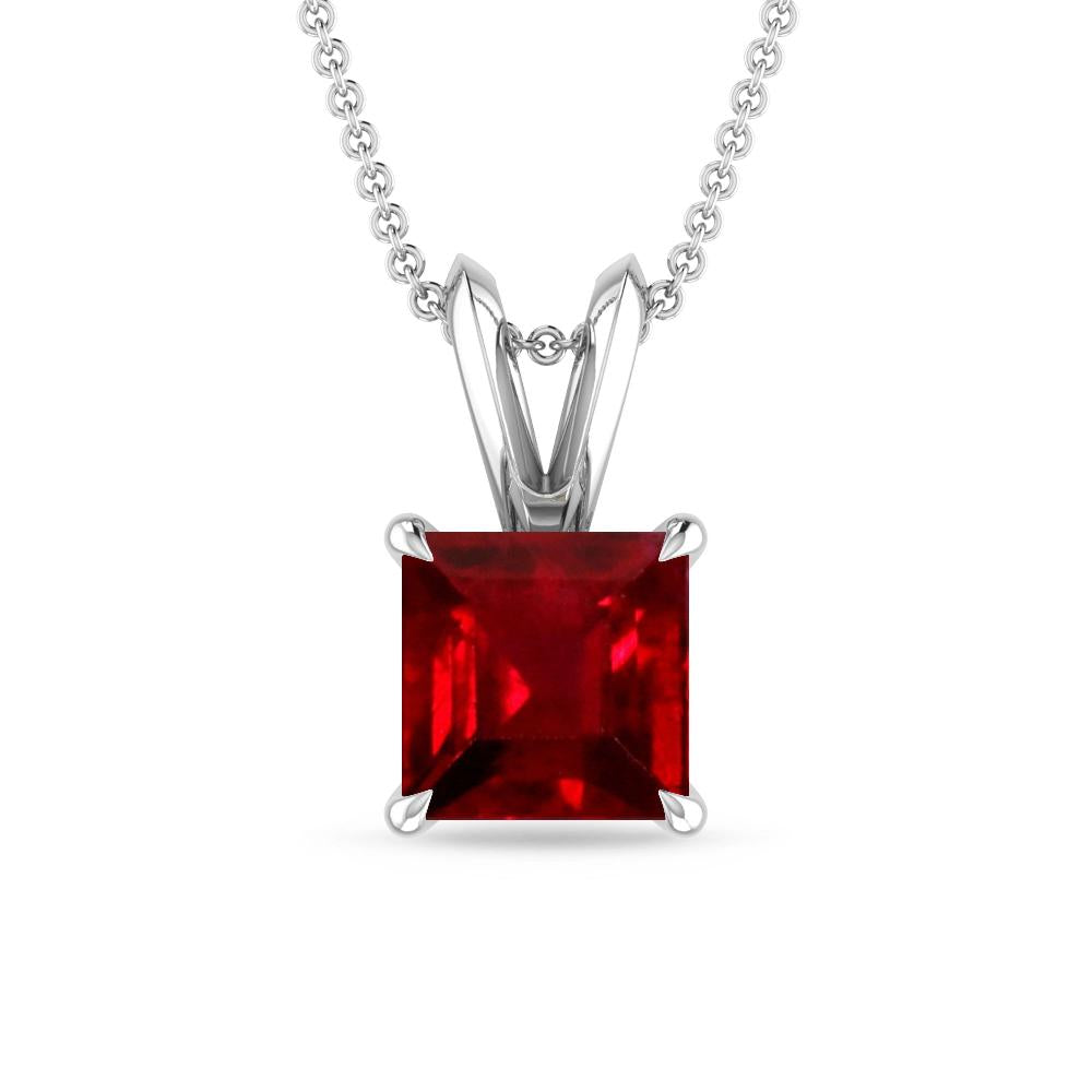 White Gold - Ruby