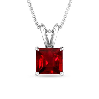 White Gold - Ruby