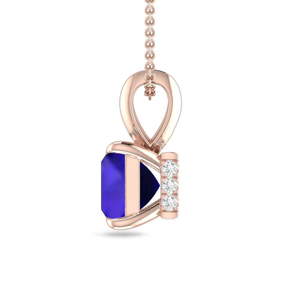 Rose Gold - Tanzanite