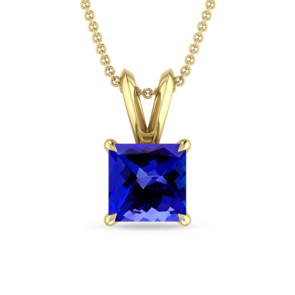 Yellow Gold - Tanzanite