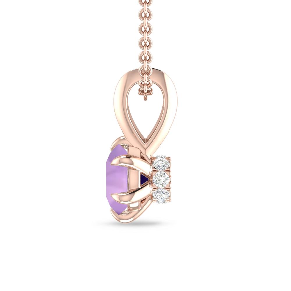 Rose Gold - Amethyst