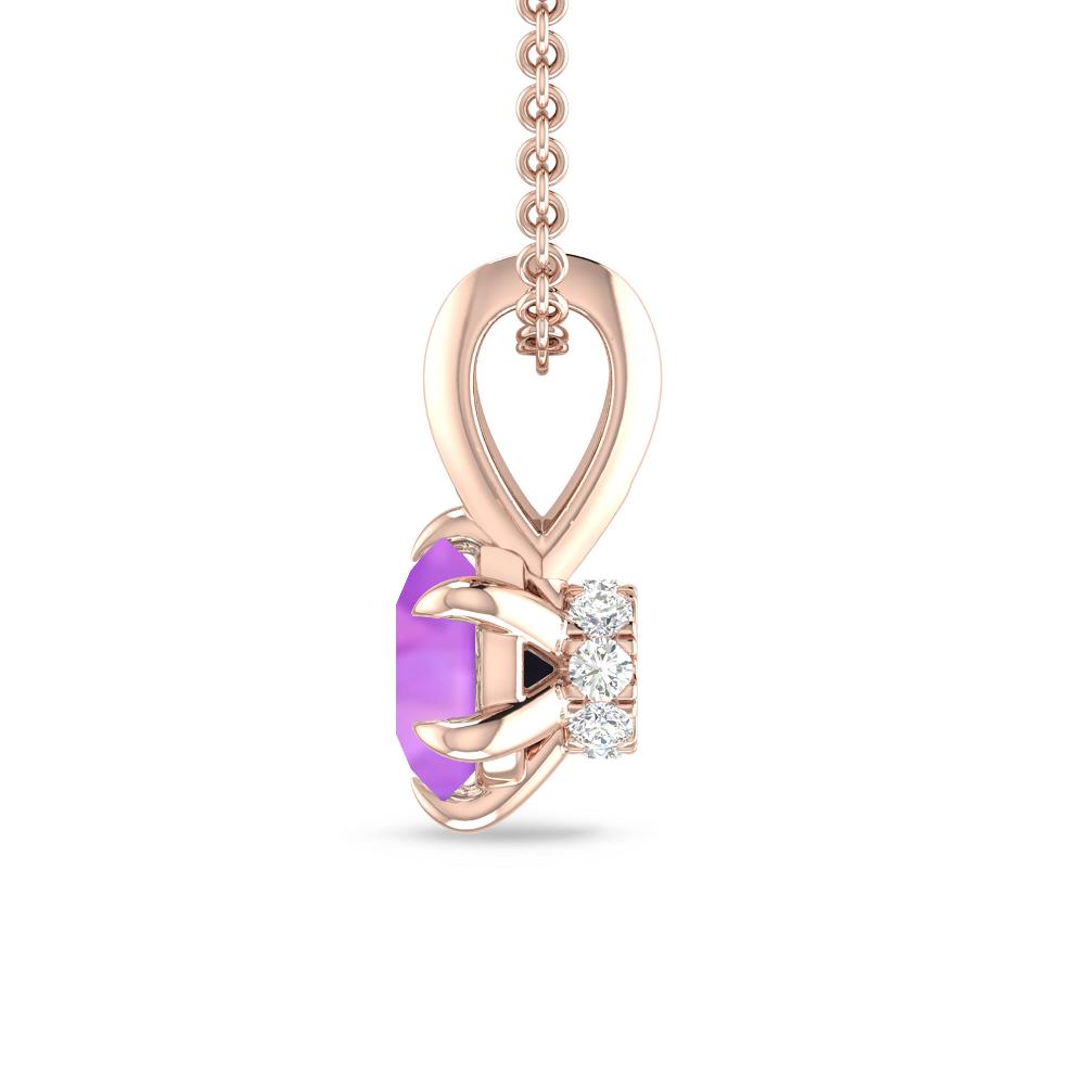 Rose Gold - Amethyst