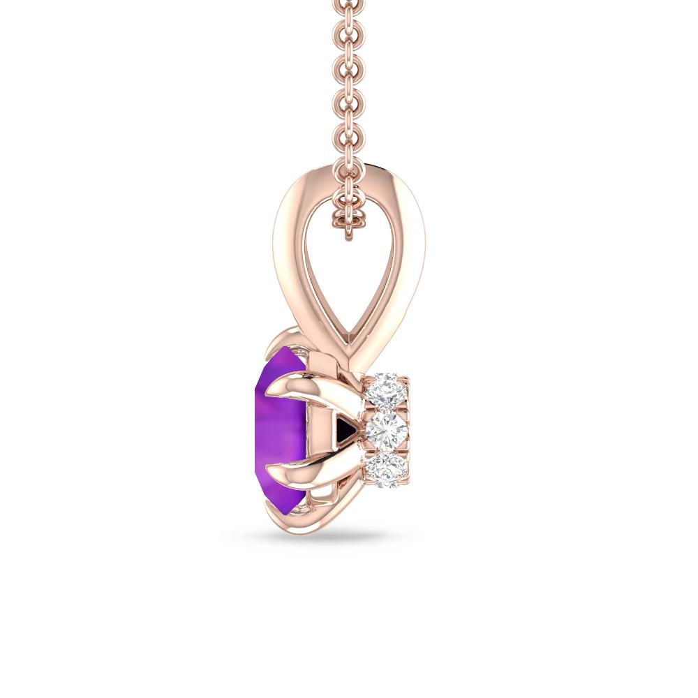 Rose Gold - Amethyst