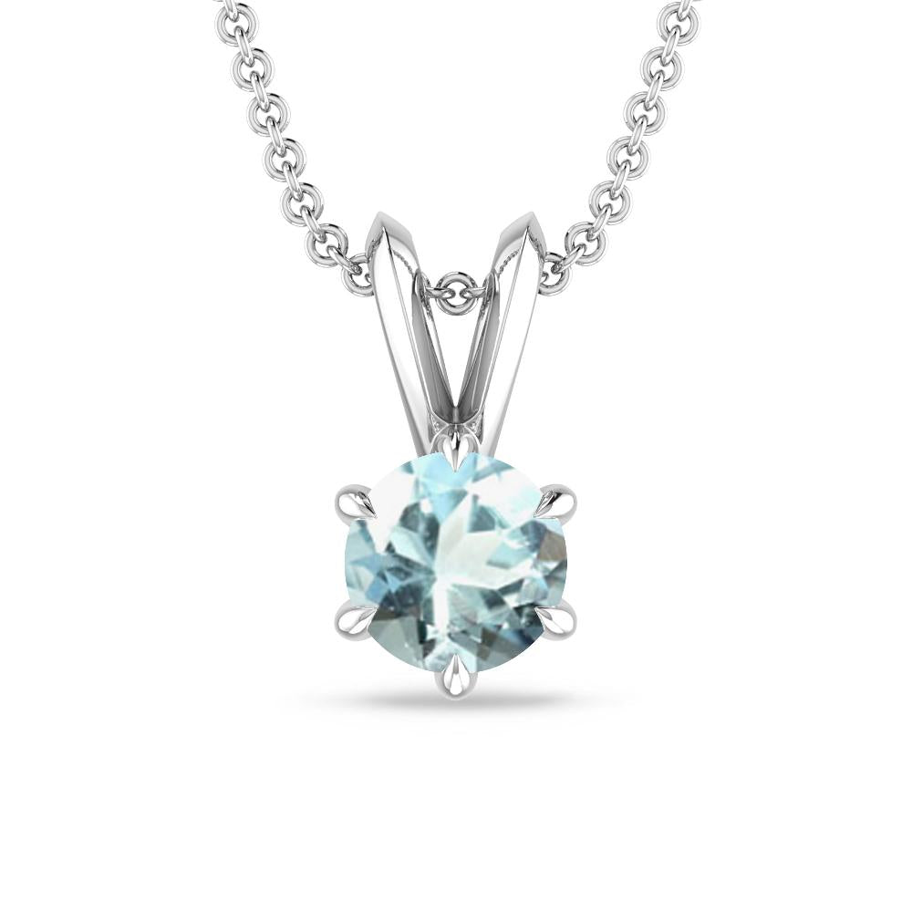 White Gold - Aquamarine