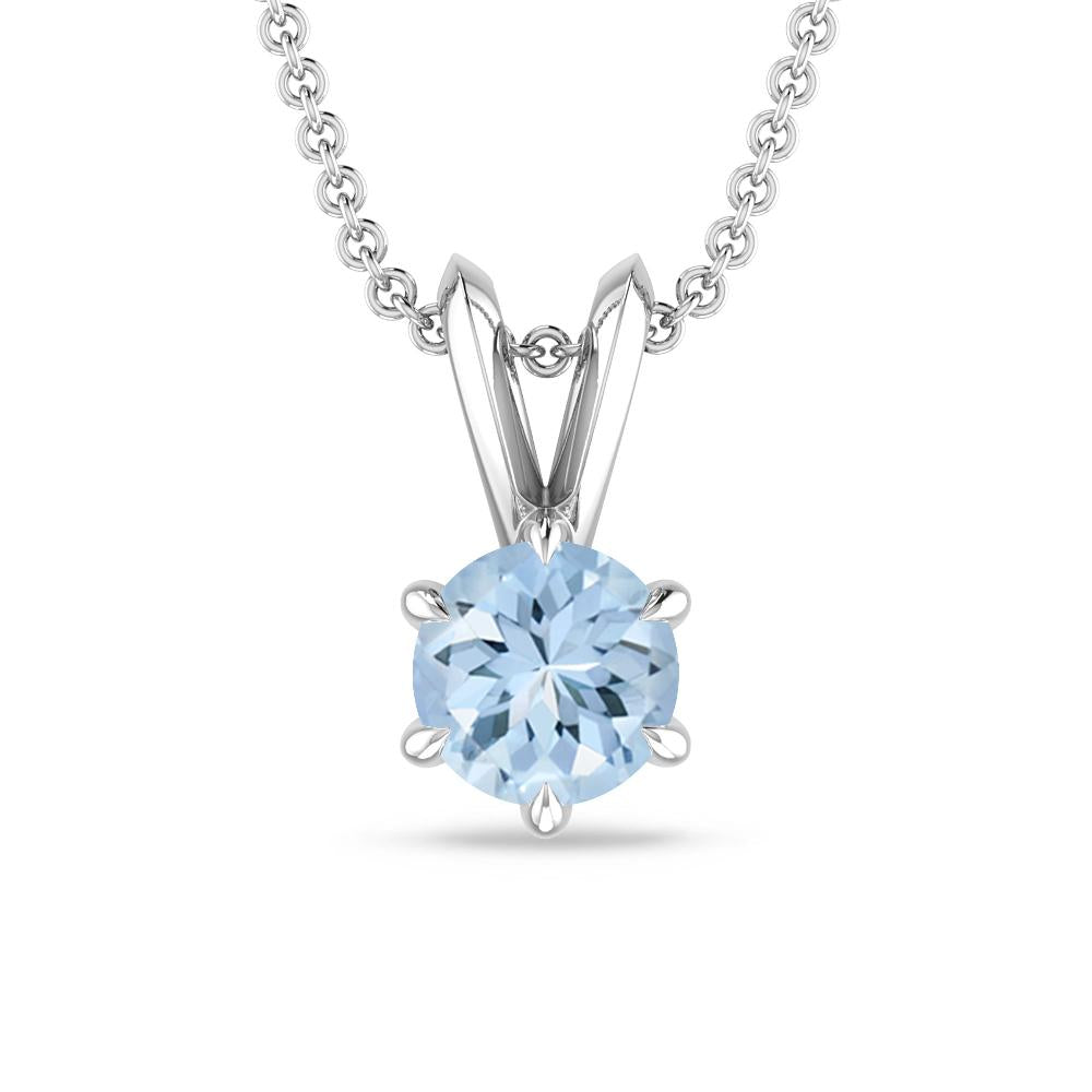 White Gold - Aquamarine