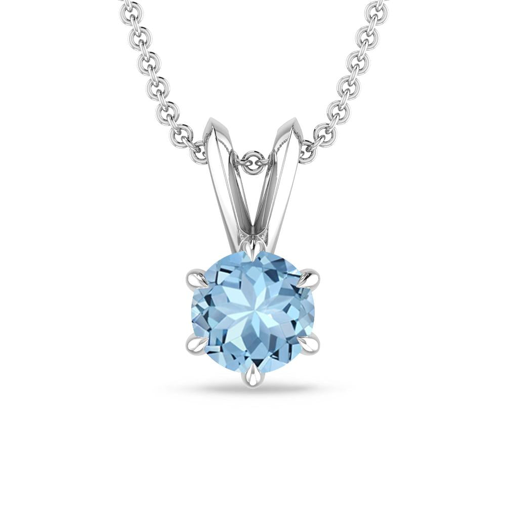 White Gold - Aquamarine