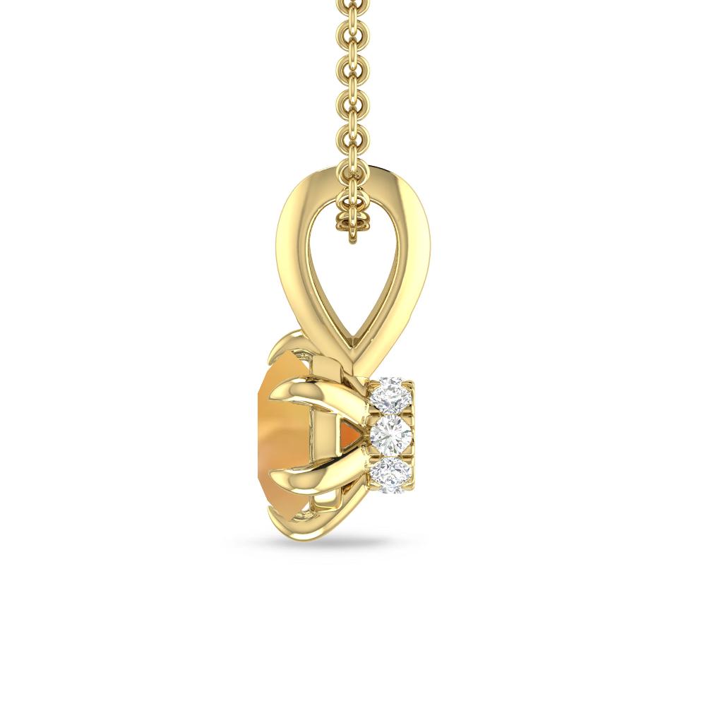 Yellow Gold - Citrine