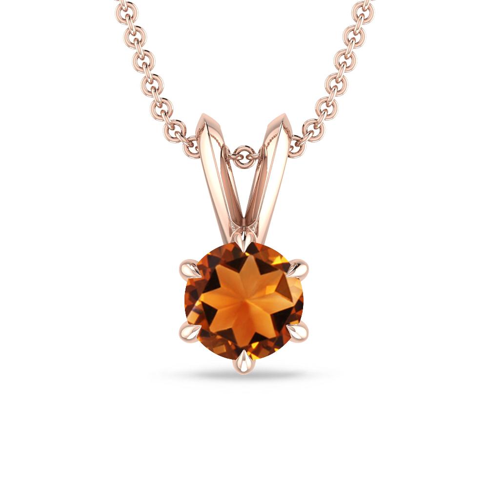 Rose Gold - Citrine