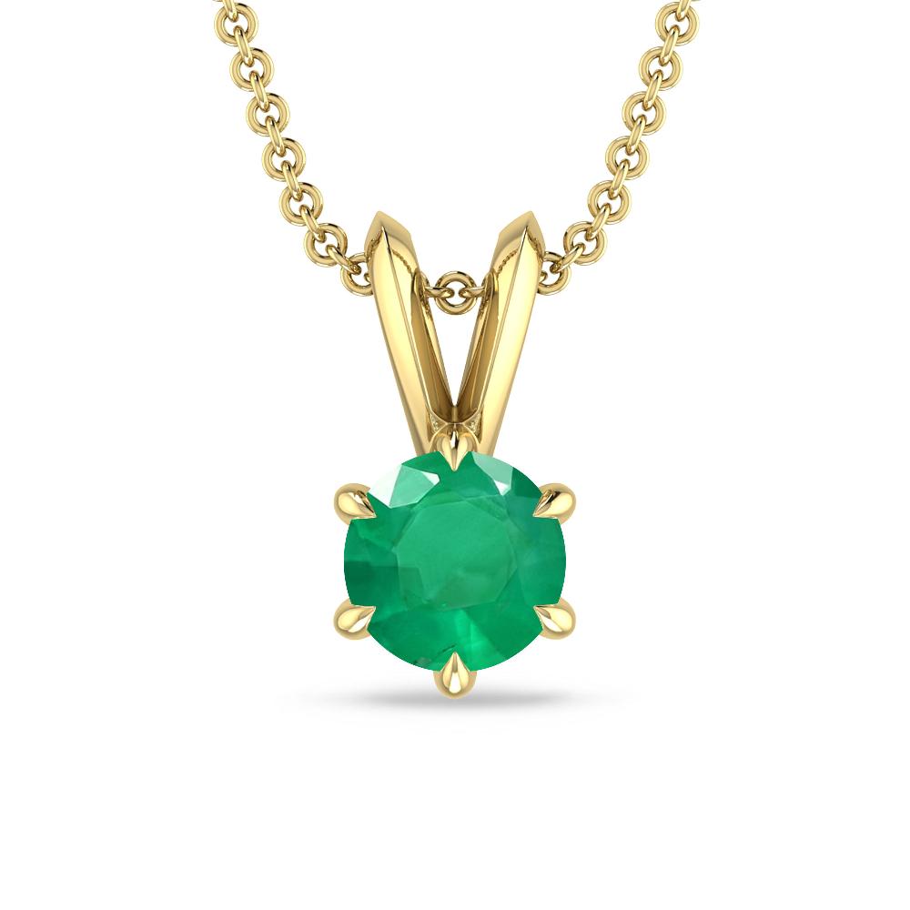 Yellow Gold - Emerald