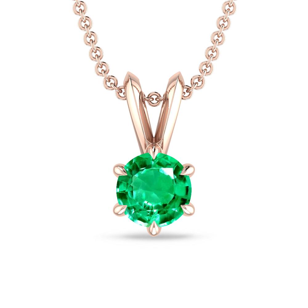 Rose Gold - Emerald