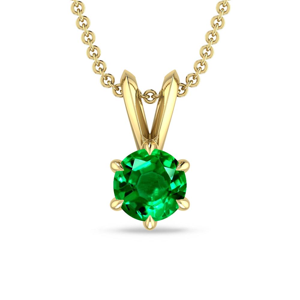 Yellow Gold - Emerald