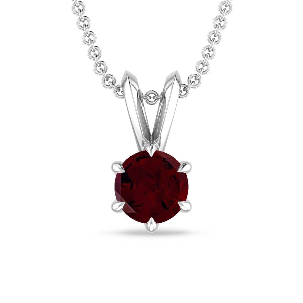 White Gold - Garnet