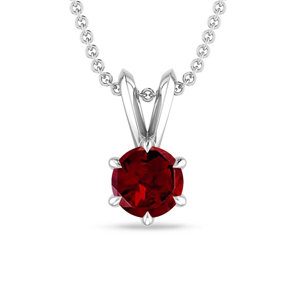 White Gold - Garnet