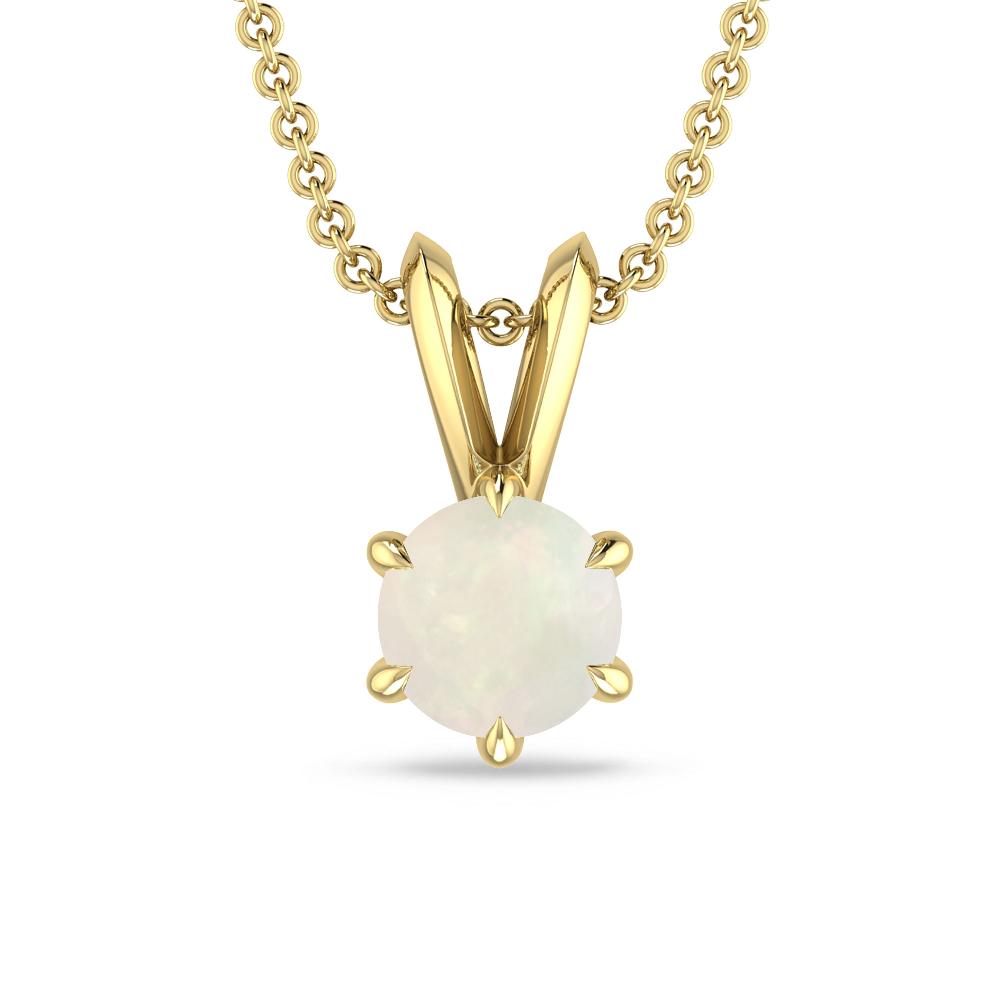 Yellow Gold - Opal