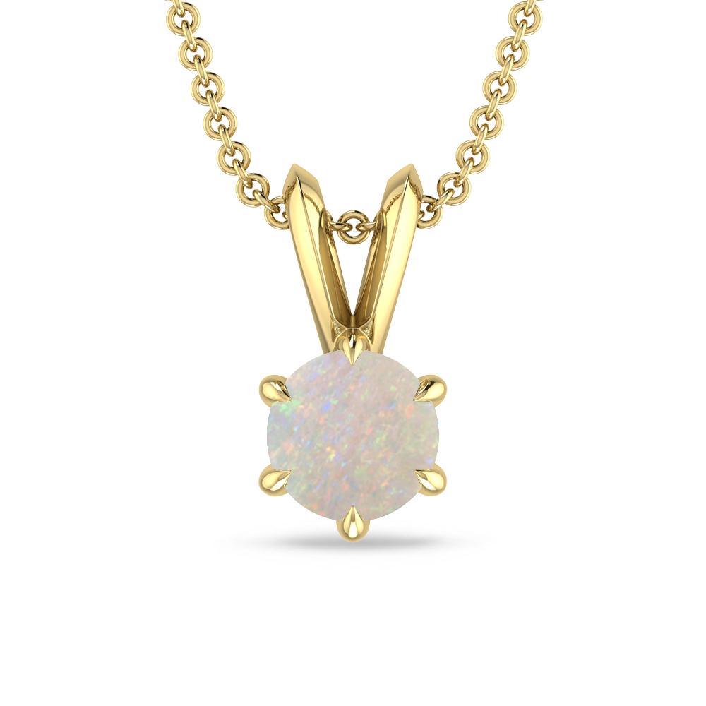 Yellow Gold - Opal