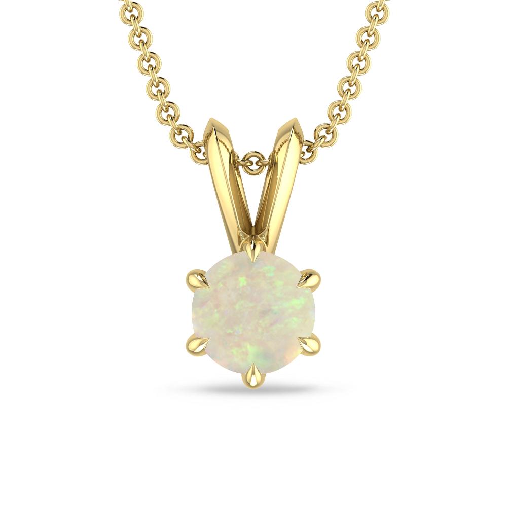 Yellow Gold - Opal