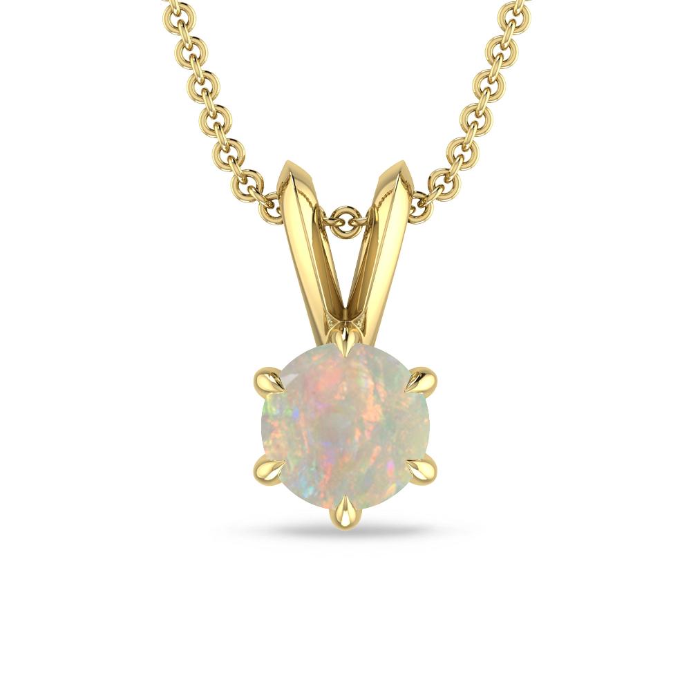 Yellow Gold - Opal