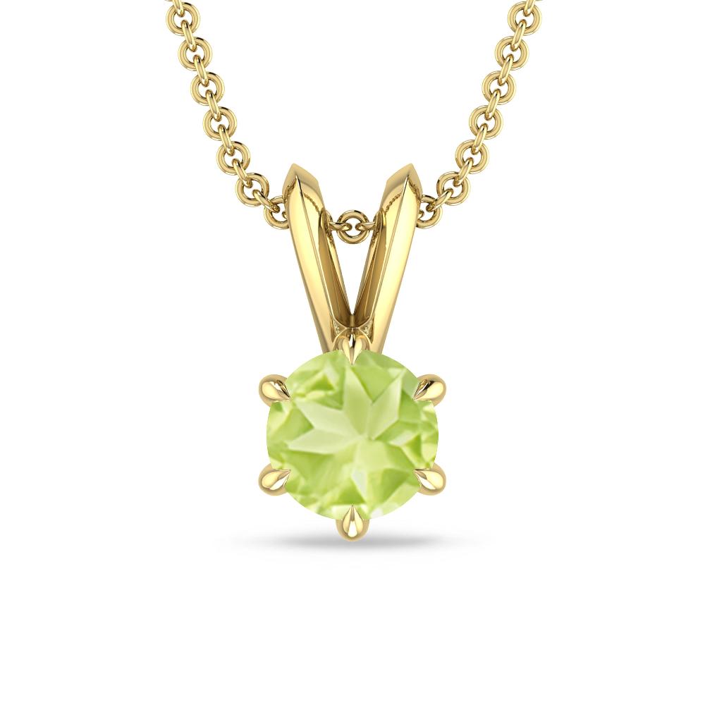 Yellow Gold - Peridot