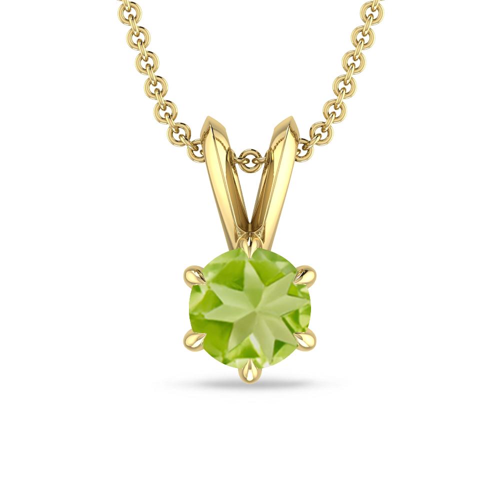 Yellow Gold - Peridot