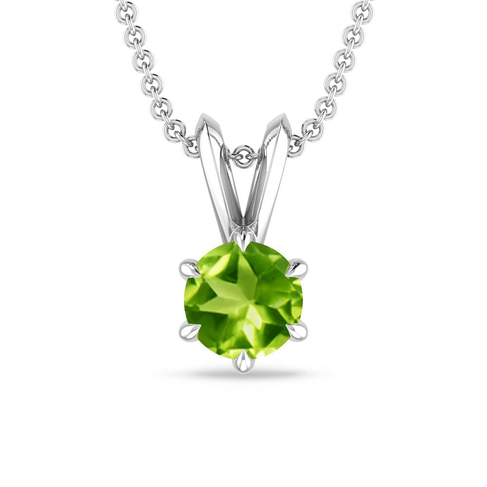 White Gold - Peridot