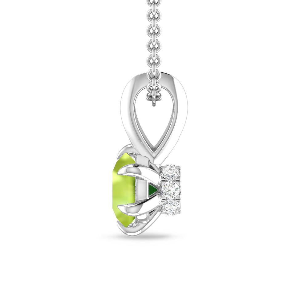 White Gold - Peridot