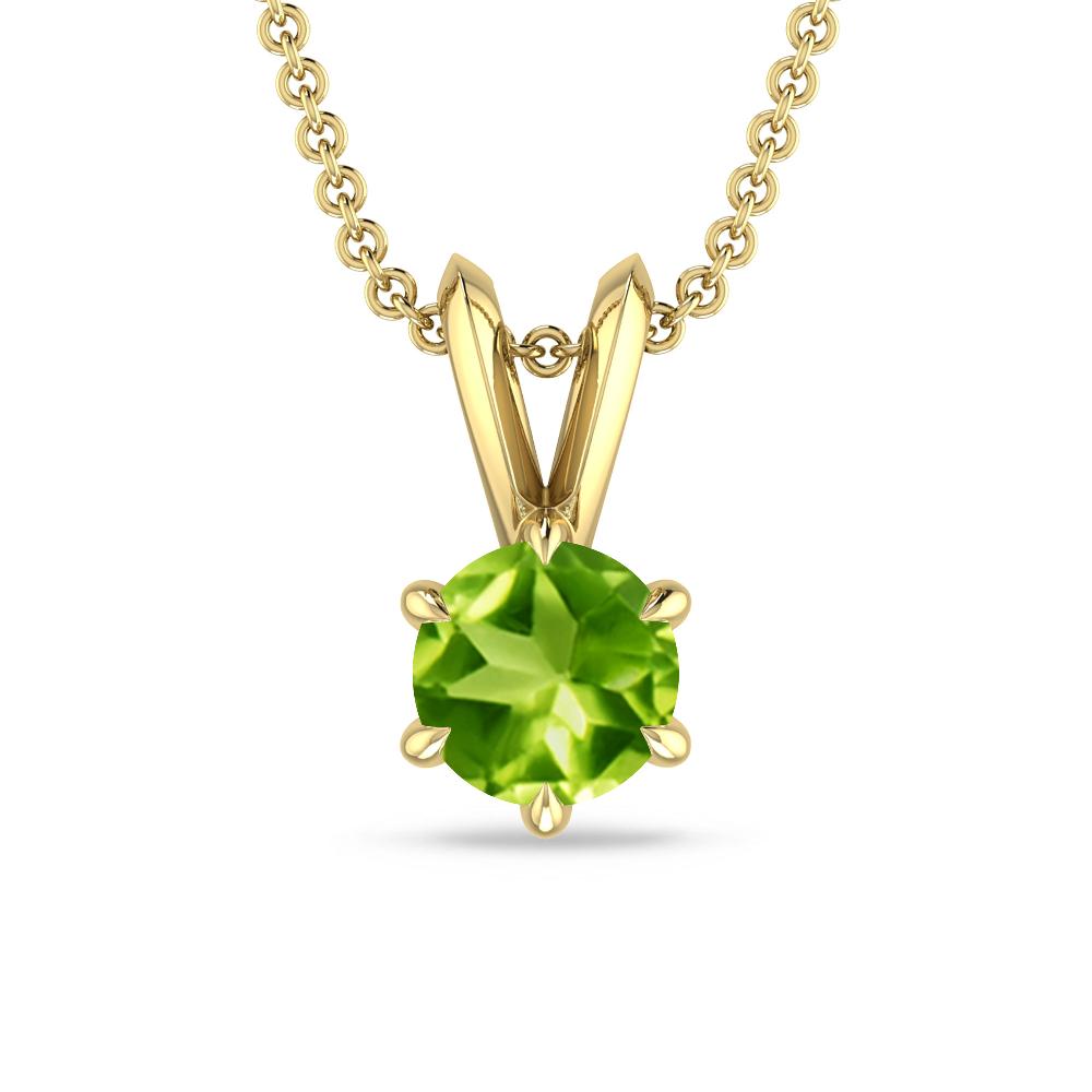 Yellow Gold - Peridot