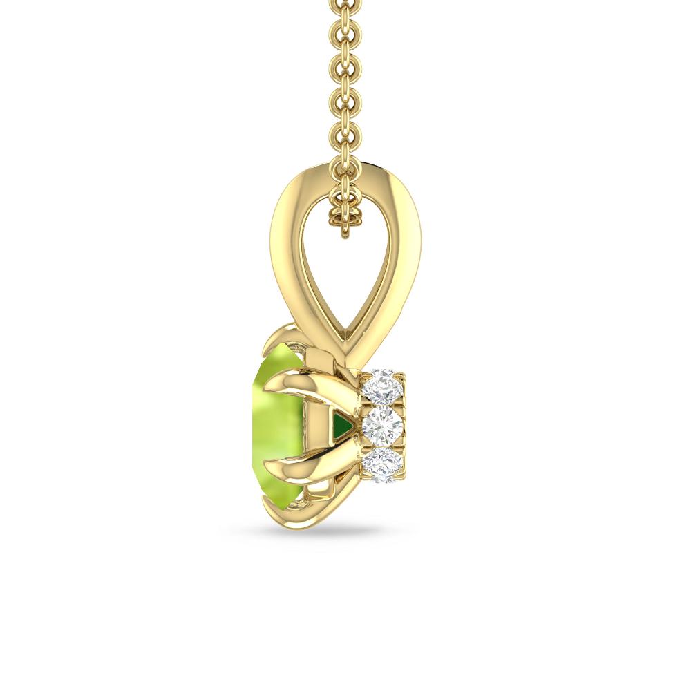 Yellow Gold - Peridot