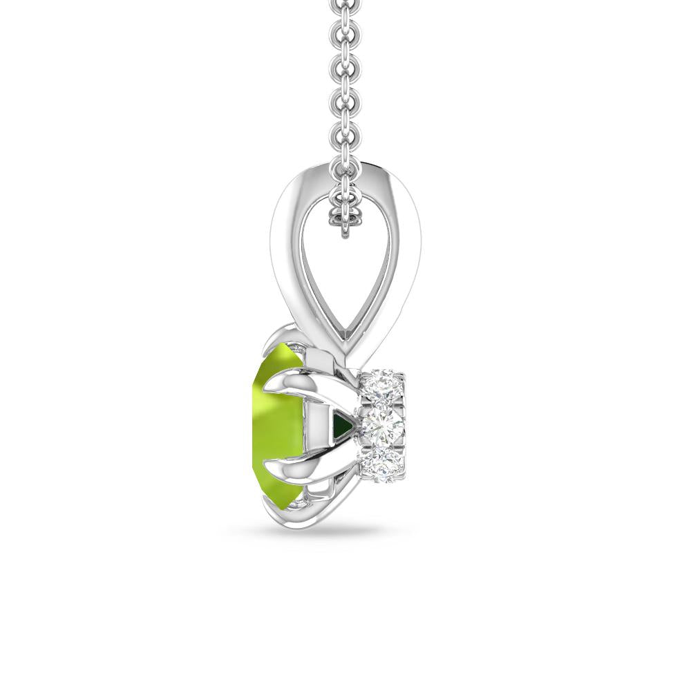 White Gold - Peridot