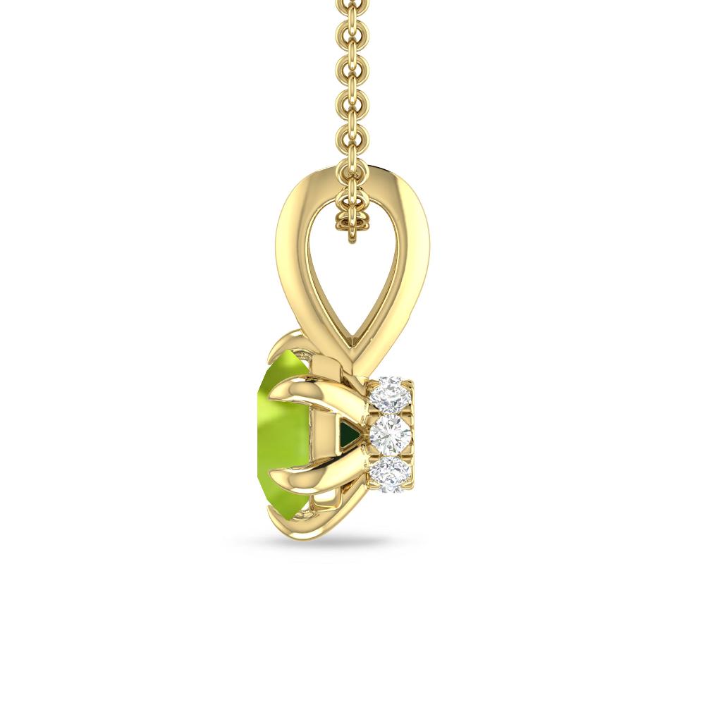 Yellow Gold - Peridot