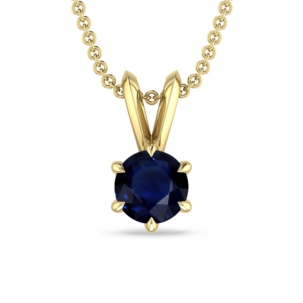 Yellow Gold - Sapphire