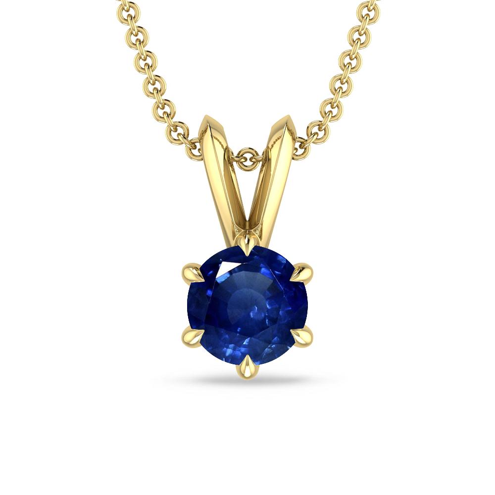 Yellow Gold - Sapphire