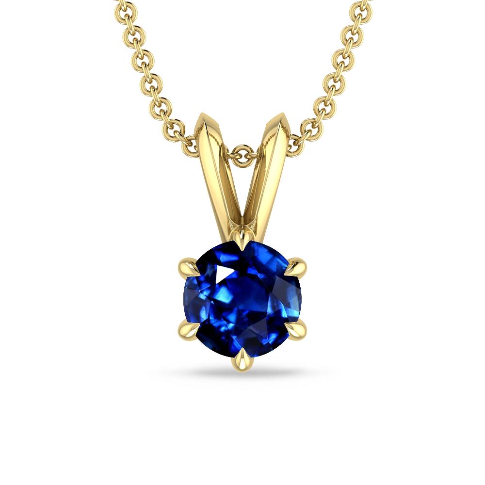 Yellow Gold - Sapphire