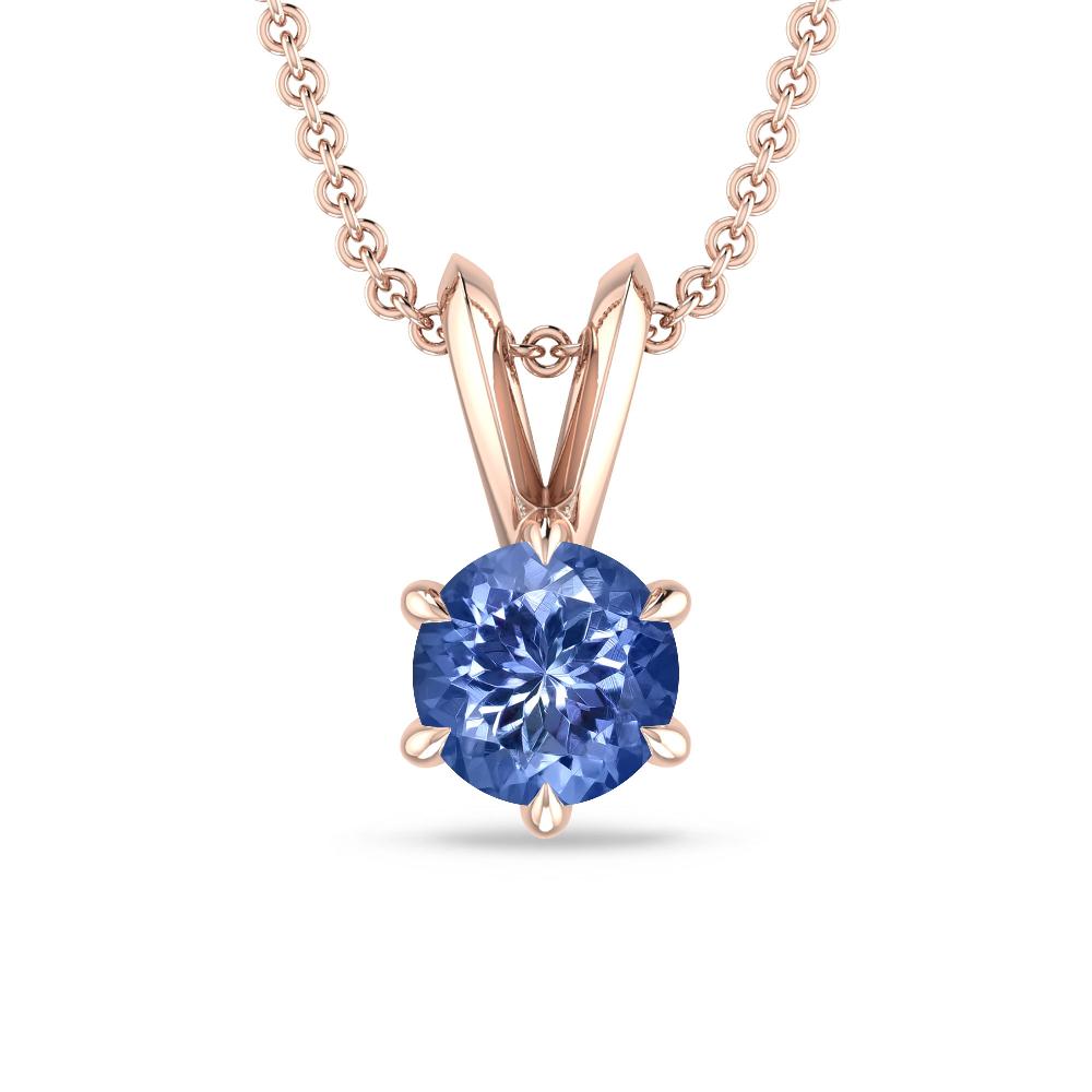 Rose Gold - Tanzanite