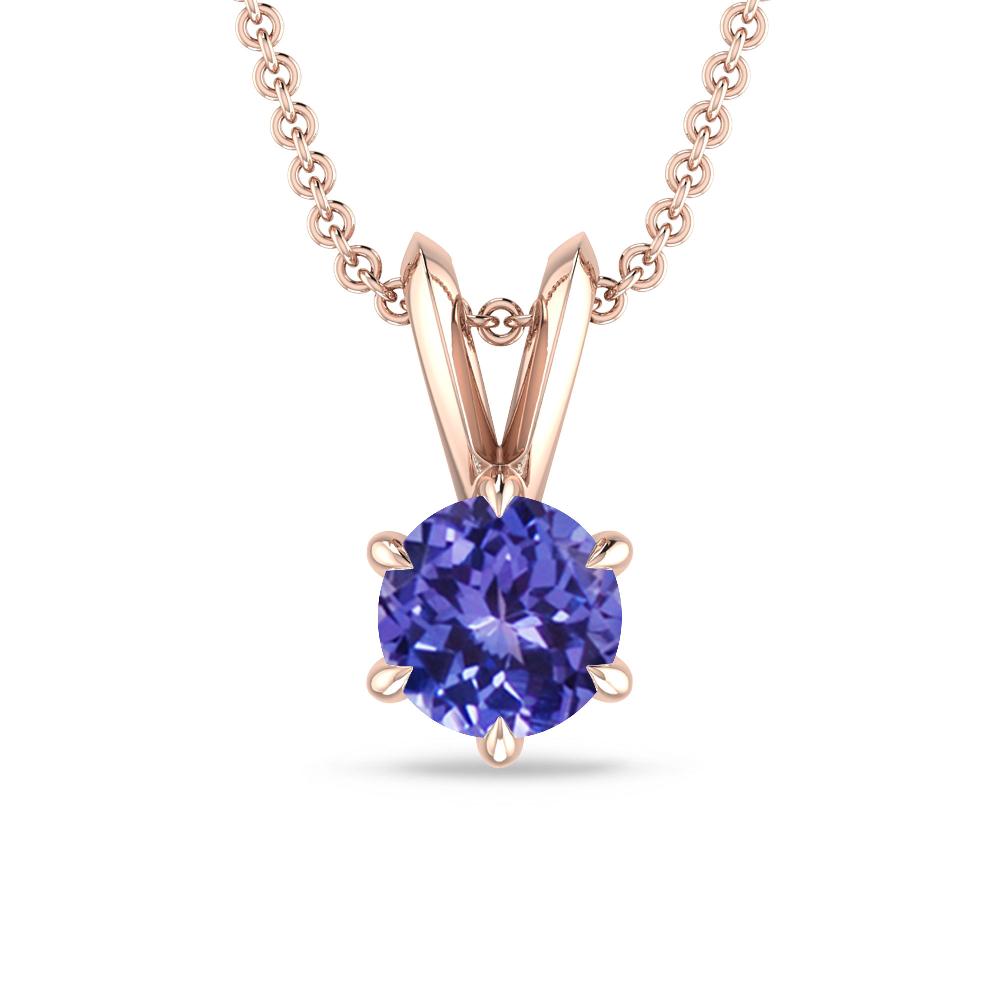 Rose Gold - Tanzanite