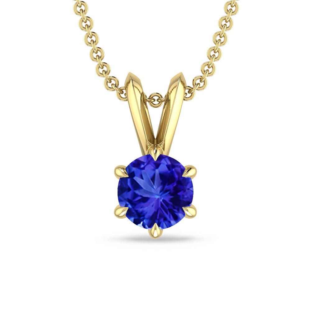 Yellow Gold - Tanzanite