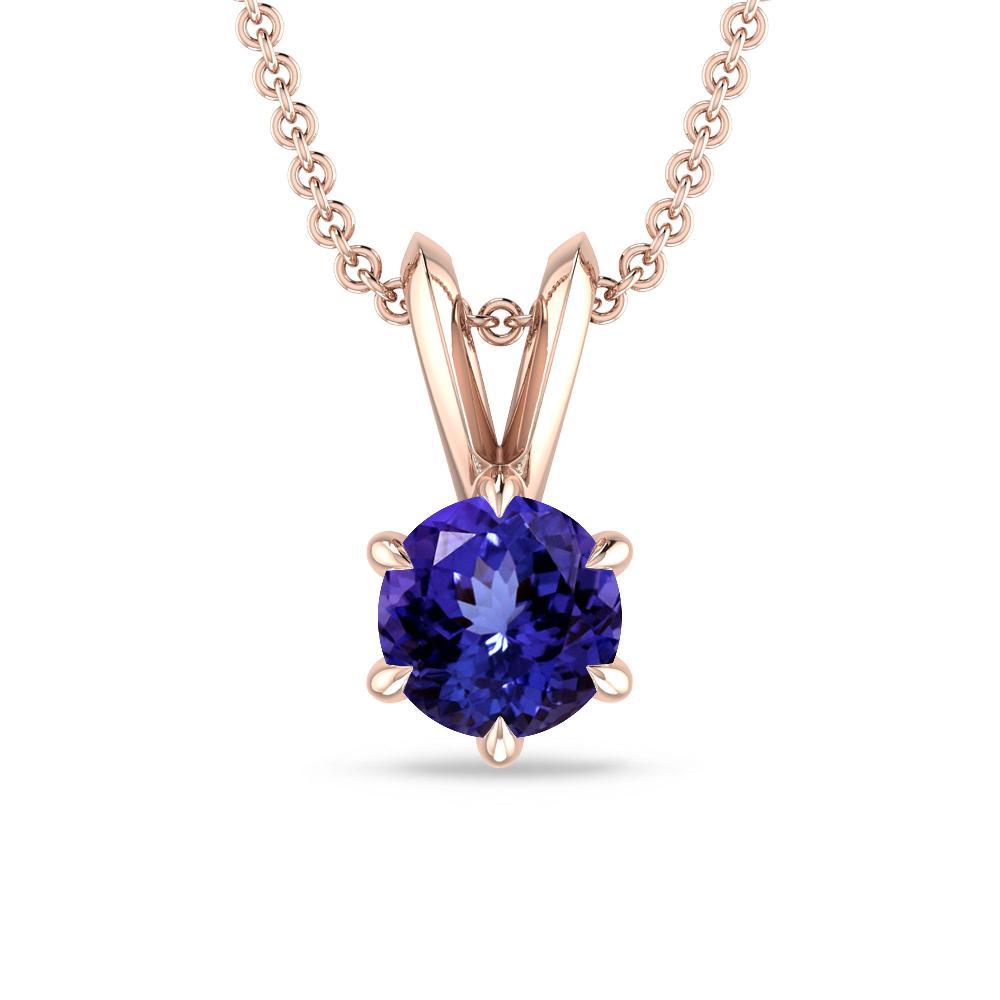 Rose Gold - Tanzanite