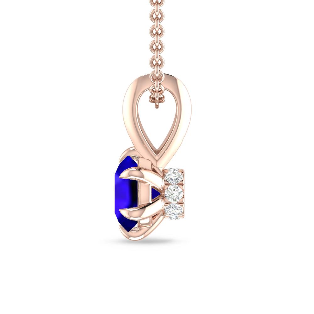 Rose Gold - Tanzanite